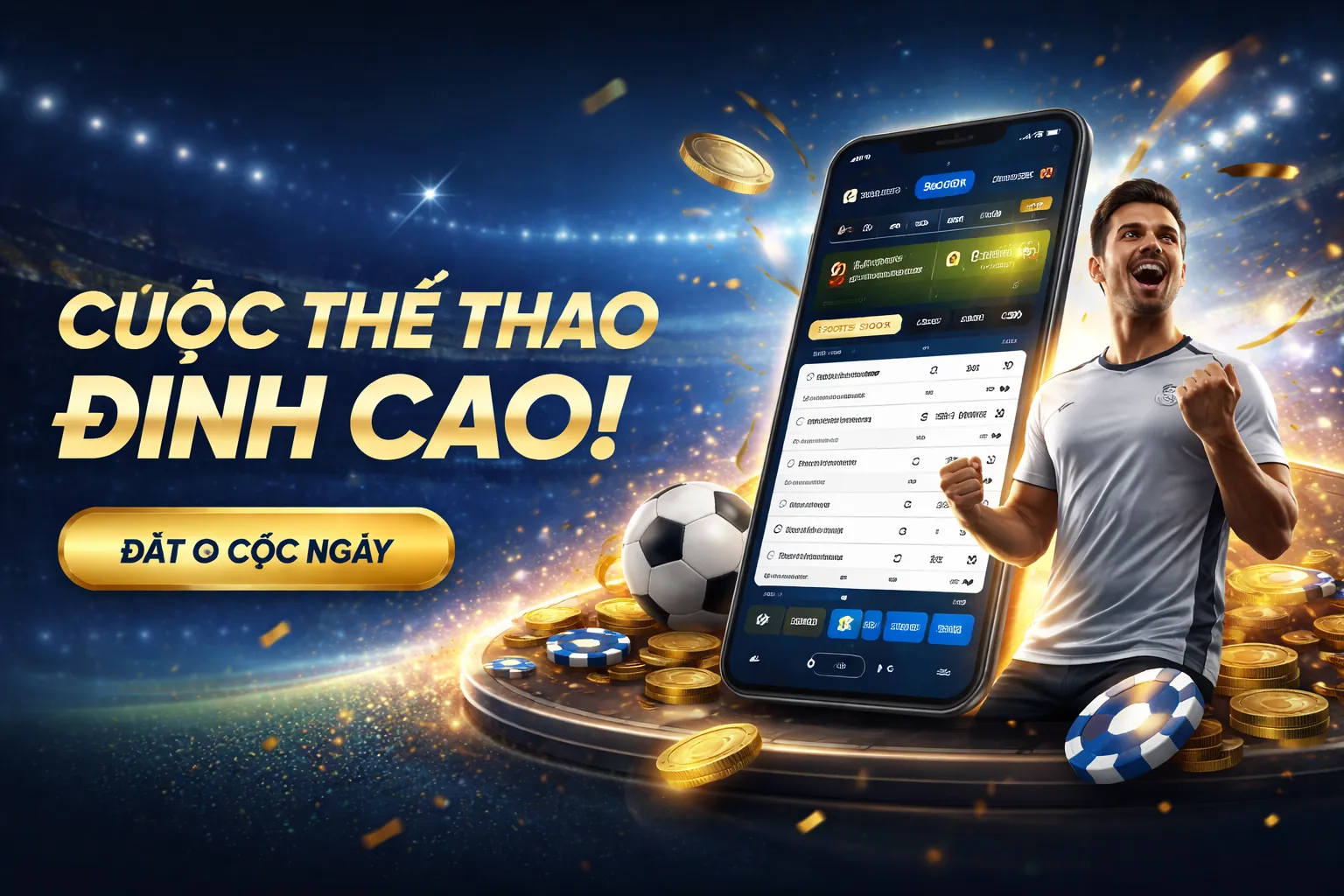 Sân vận động với trận đấu bóng đá sôi động tại 78win